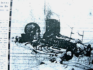 Mortal Remains of Timpanogos Chief Black Hawk 1919