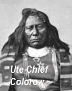 Chief Colorow of the Colorado Ute.