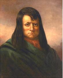  Portrait of Wakara.Artist Carvalho, Solomon 01.1578. 1854. Tulsa: Gilcrease Museum